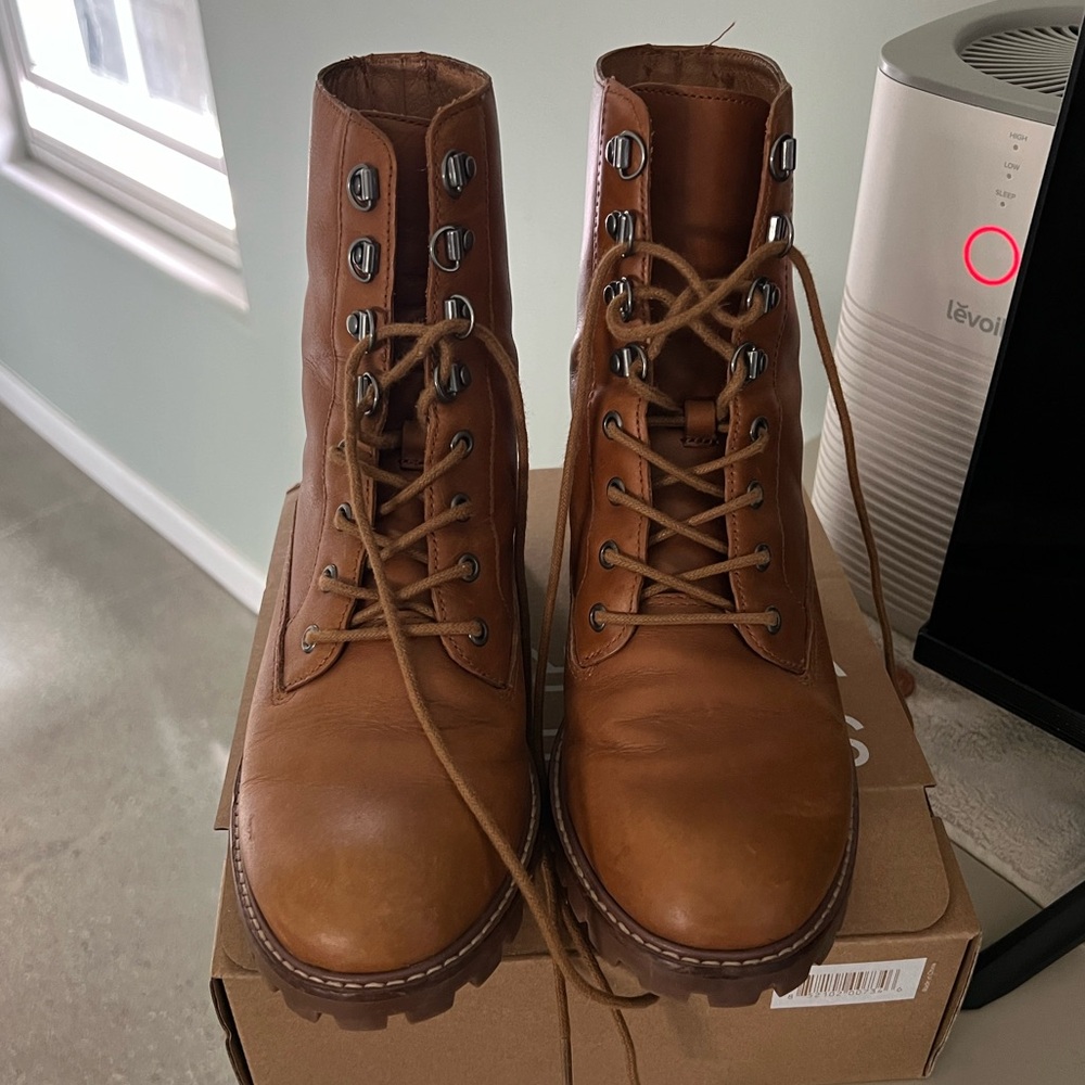 Madewell Laced Up Boots